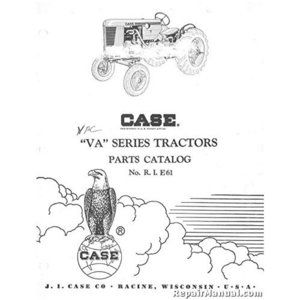 R-CA-P-VA JI Case VA Series Tractors Parts Manual (Paperback)